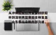 开云体育-包含从冲刺阶段拉齐奥备战欧超杯到深圳男篮赛后主帅复盘，山东泰山今晚内部沟通的词条